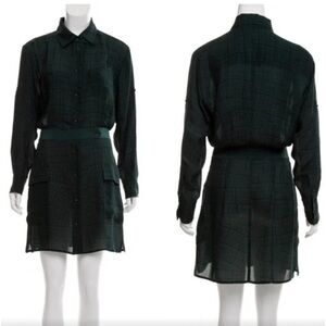 Rag & Bone Somerset Silk Shirt Dress - Worn once